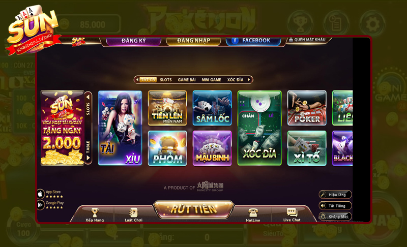 Cổng game Sunwin uy tín và chất lượng